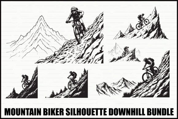 Download Downhill Mountain Biker Pack - Premium Resources