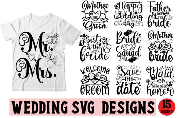 Download Wedding SVG Designs Bundle - Wedding Collection