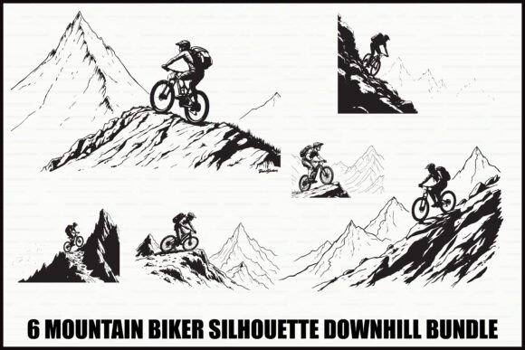 Download Downhill Mountain Biker Pack - Premium Resources