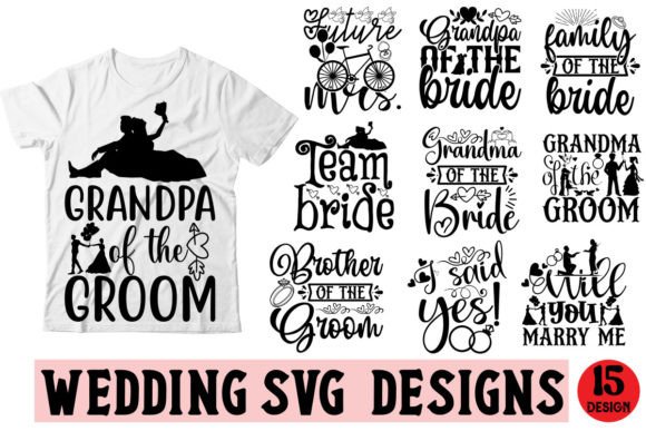Download Wedding SVG Designs Bundle - Wedding Collection