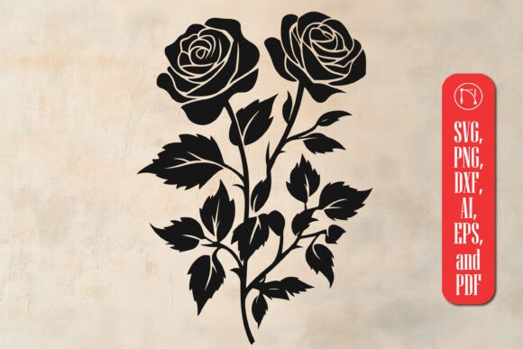Download Cricut Rose Bouquet SVG Cut File - Rose bouquet svg Collection